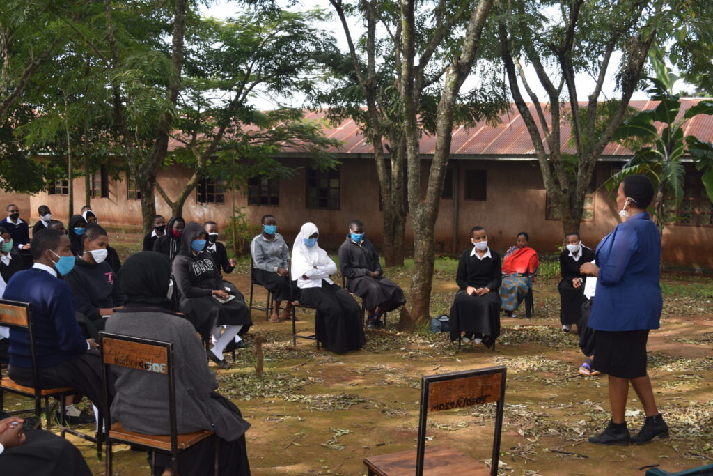 GLAMI Scholars listening to strength and resilience lessons recently.